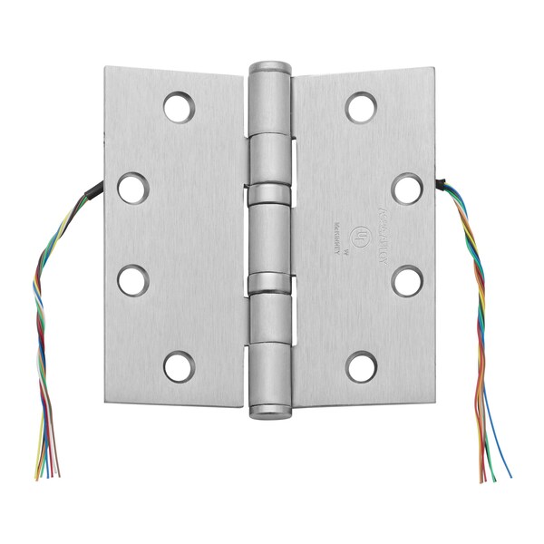 Oil Bearing Butt Hinge, 4-1/2" x 4-1/2", US26D, QC8, STD, Steel Base